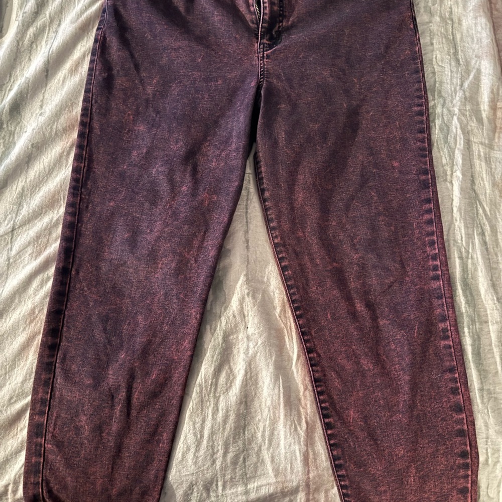 Wild Fable Straight Leg Jeans in Stone-Washed Pink